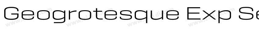 Geogrotesque Exp Sem字体转换